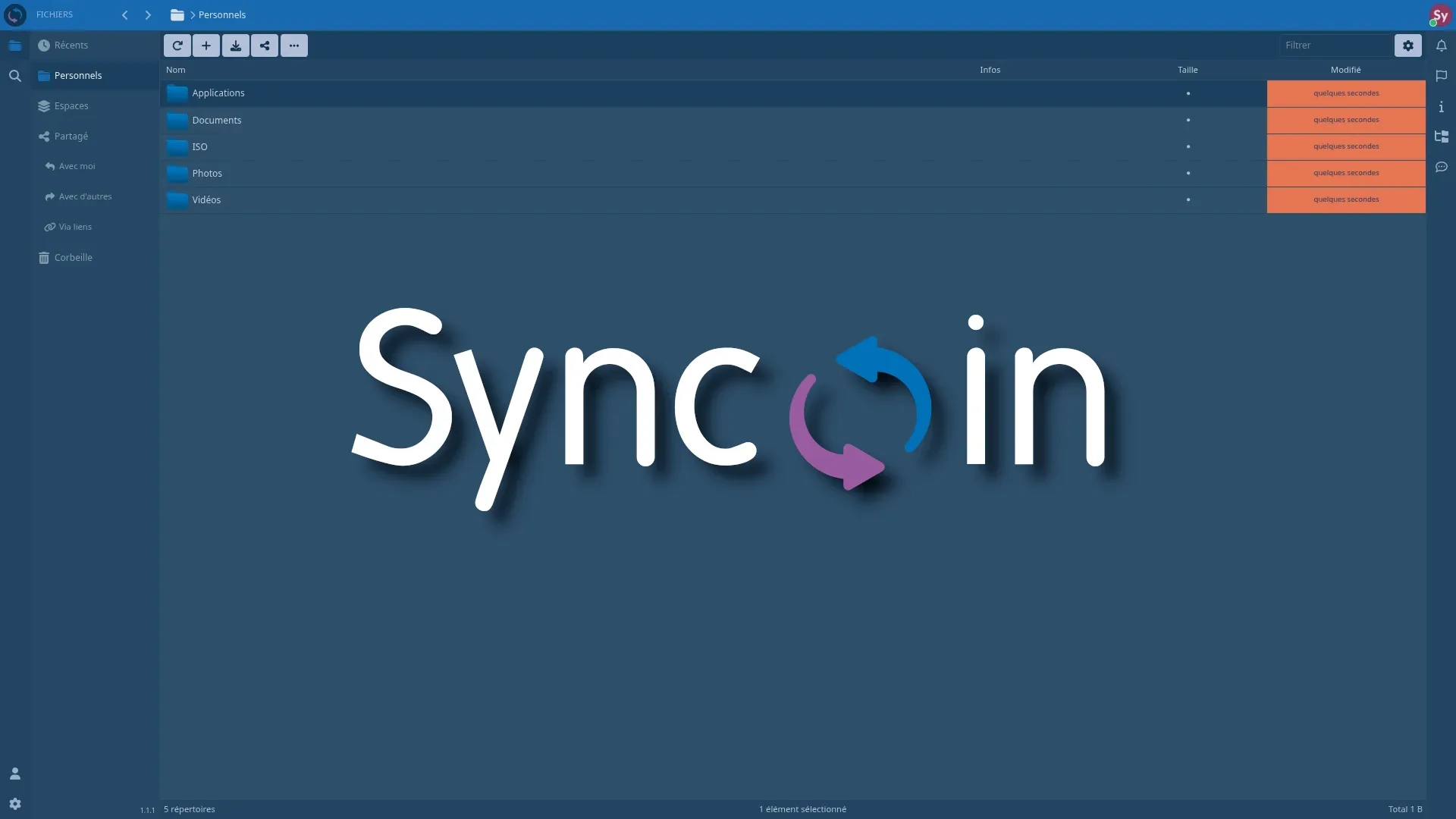 Installer Sync-in avec Docker