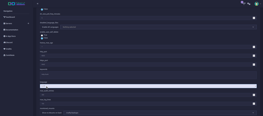 Installer Crafty Controller avec Docker
