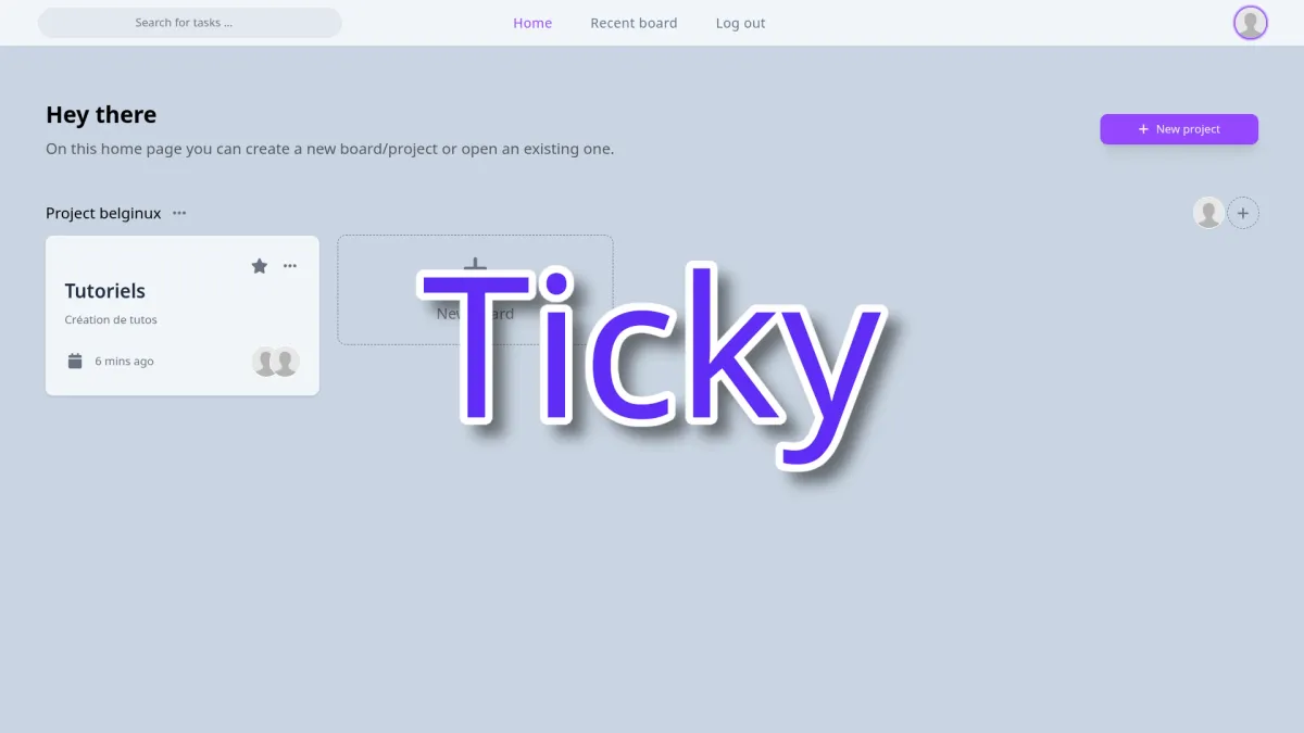 One Ticky Installer Ticky avec Docker