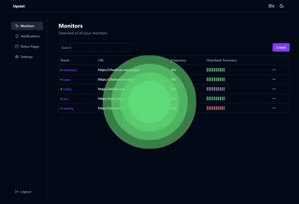 Installer Upstat avec Docker