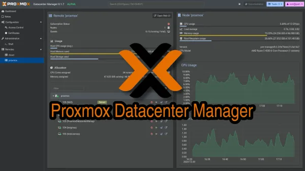 Installer Proxmox Datacenter Manager