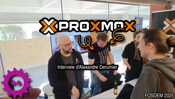 Interview d'Alexandre Derumier, contributeur Proxmox !