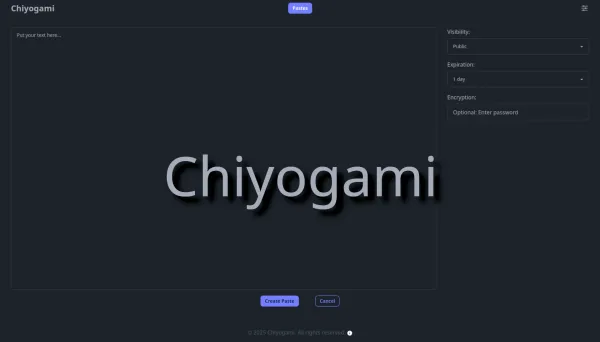 Installer Chiyogami avec Docker