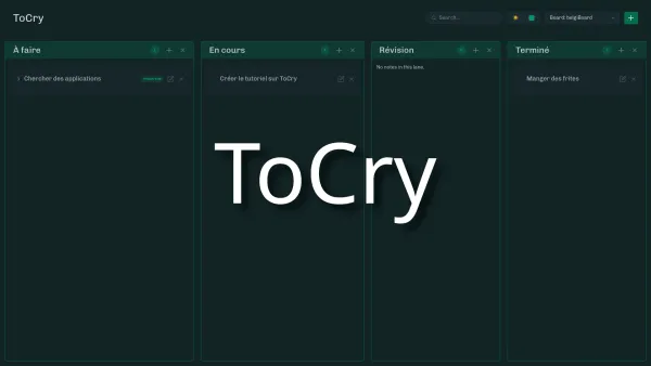 Installer ToCry avec Docker