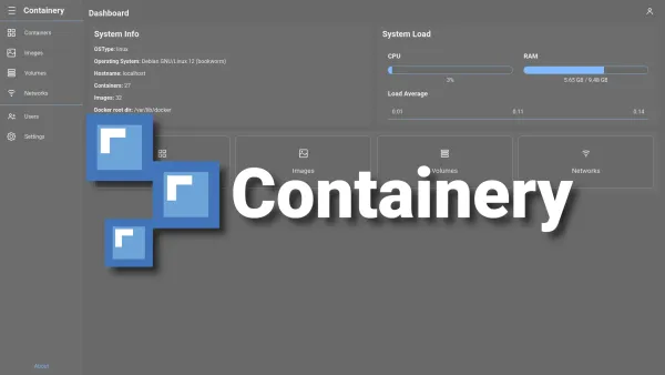 Installer Containery avec Docker