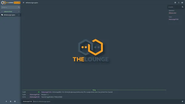 Installer The Lounge avec Docker