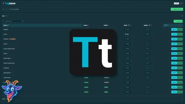 Installer Tugtainer avec Docker